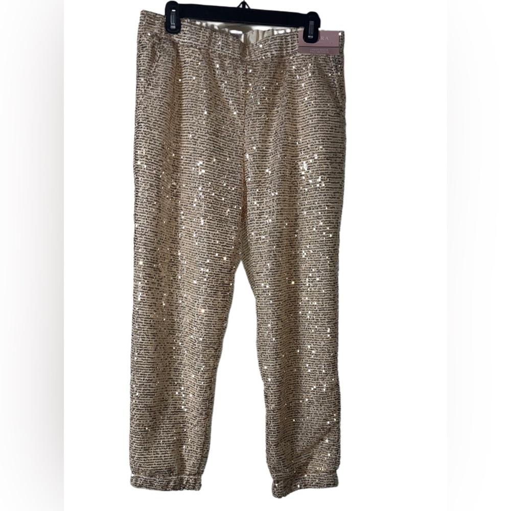 Serra Gold Sequin Skirt